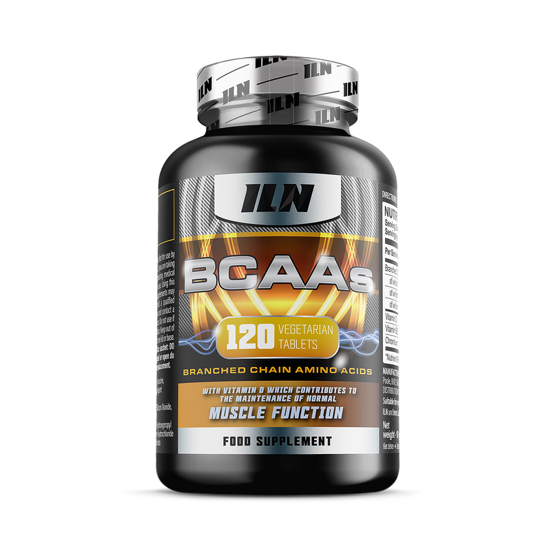 Iron Labs Nutrition BCAA tablets 120 count (British brand)