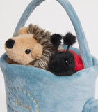 Harrods hedgehog plush watering can 24cm, UK version