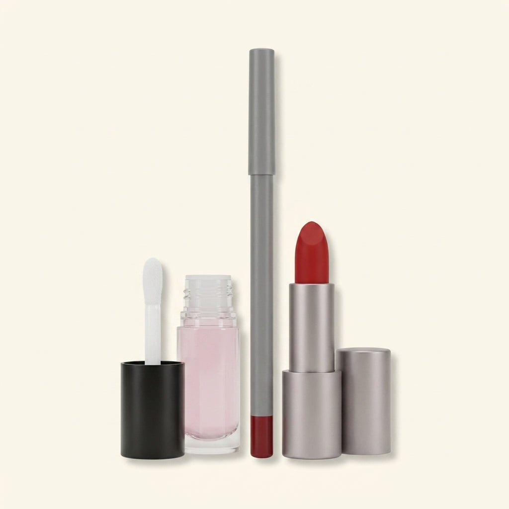 No7 Pro Artist Red Carpet Ready Lip Kit, imported from the UK