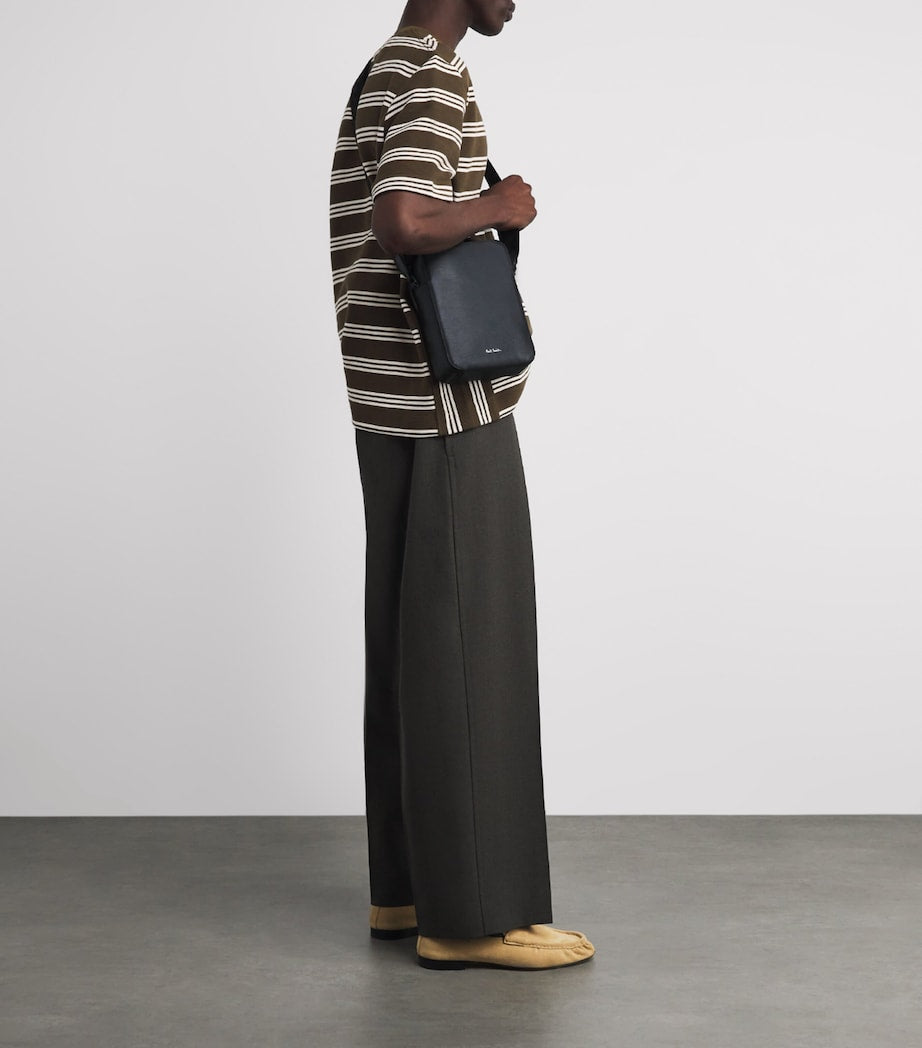 Paul Smith leather cross-body bag - British product