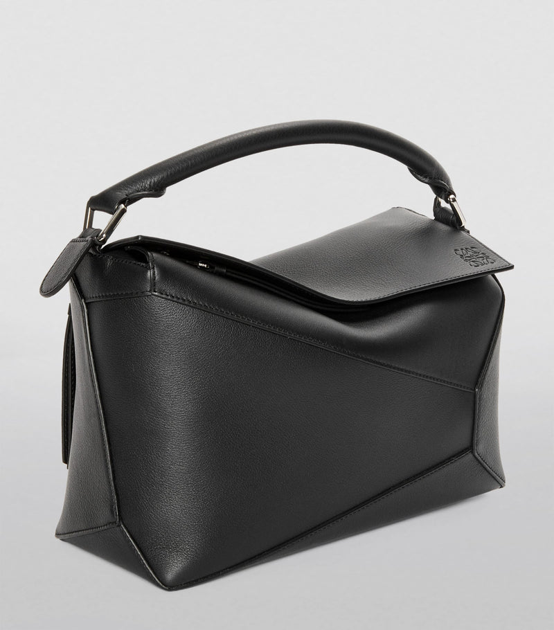 LOEWE Puzzle Edge top-handle bag in calfskin leather (British brand)