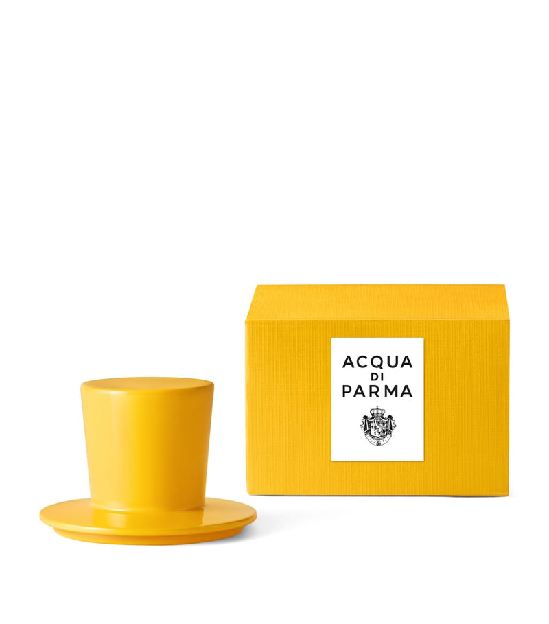 Acqua di Parma Chapeau candle lid for 200g candles, imported from the UK