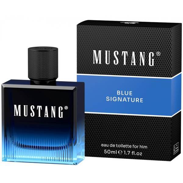 Mustang Blue Signature EDT 50ml spray (British brand)