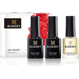 Bluesky gel manicure kit trio 3 x 5ml - British product