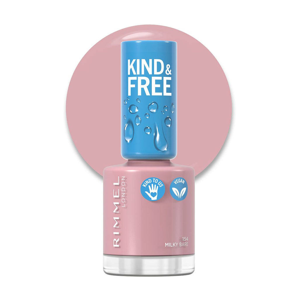 Rimmel London Kind and Free Nail Polish Milky Bare