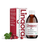 Lingora Natural Oral Rinse 120ml glass bottle, UK version
