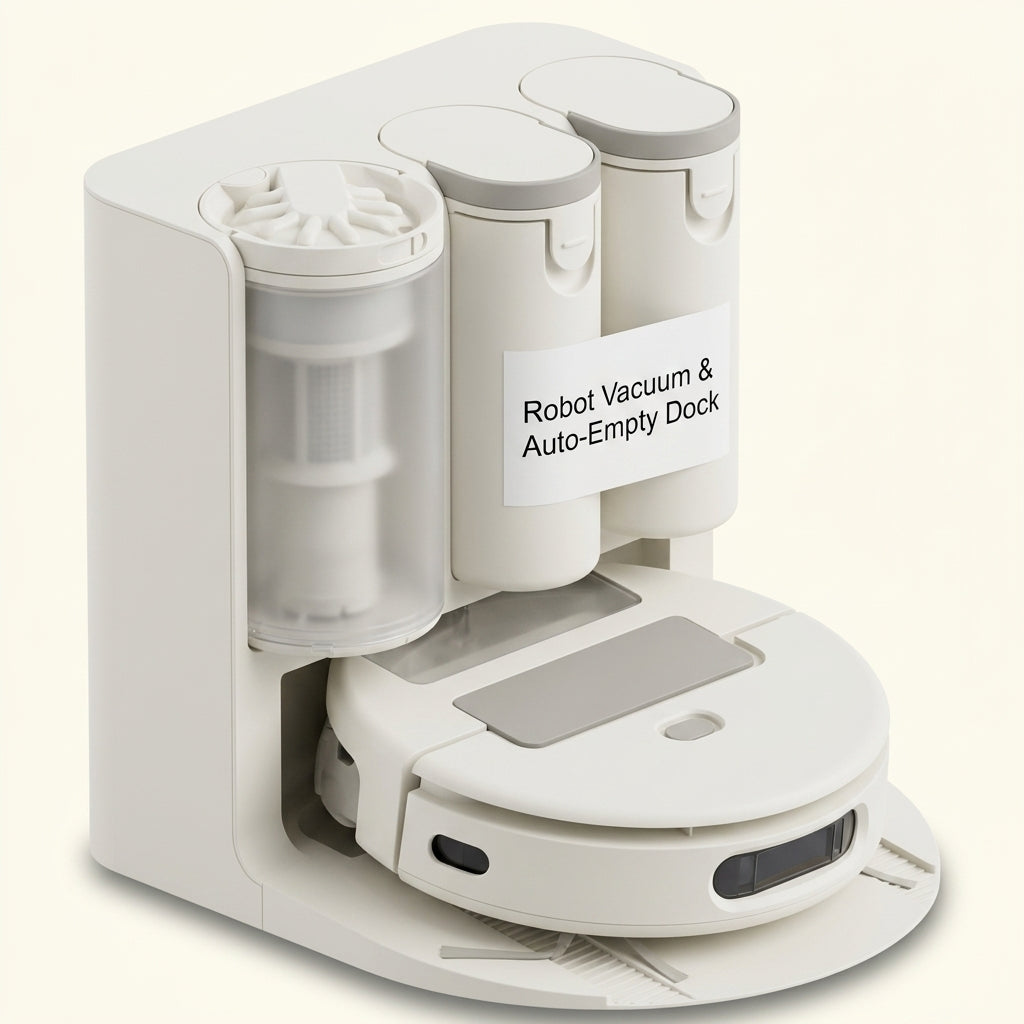 Dyson robot vacuum cleaner Spot+Scrub Ai, imported from the UK
