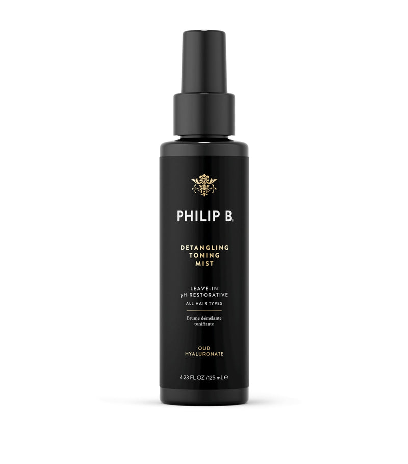 Philip B detangling toning mist with velvet oud 125ml, imported from the UK