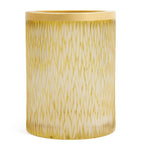 Zodiac Crystal Amber bathroom bin 525ml (British brand)