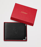 Cartier Must de Cartier leather wallet 9cm x 12cm - British product