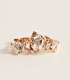 Suzanne Kalan rose gold diamond huggie earrings 12mm, imported from the UK