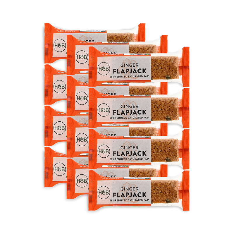 Holland Barrett Ginger Flapjack 12x 80g