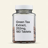 Holland & Barrett green tea extract 252mg tablets 180 (British brand)