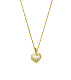 Chopard Happy Diamonds pendant necklace 18kt yellow gold, UK version