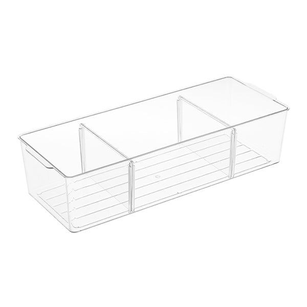 Livingandhome clear desktop cosmetic organiser 38cm - British product