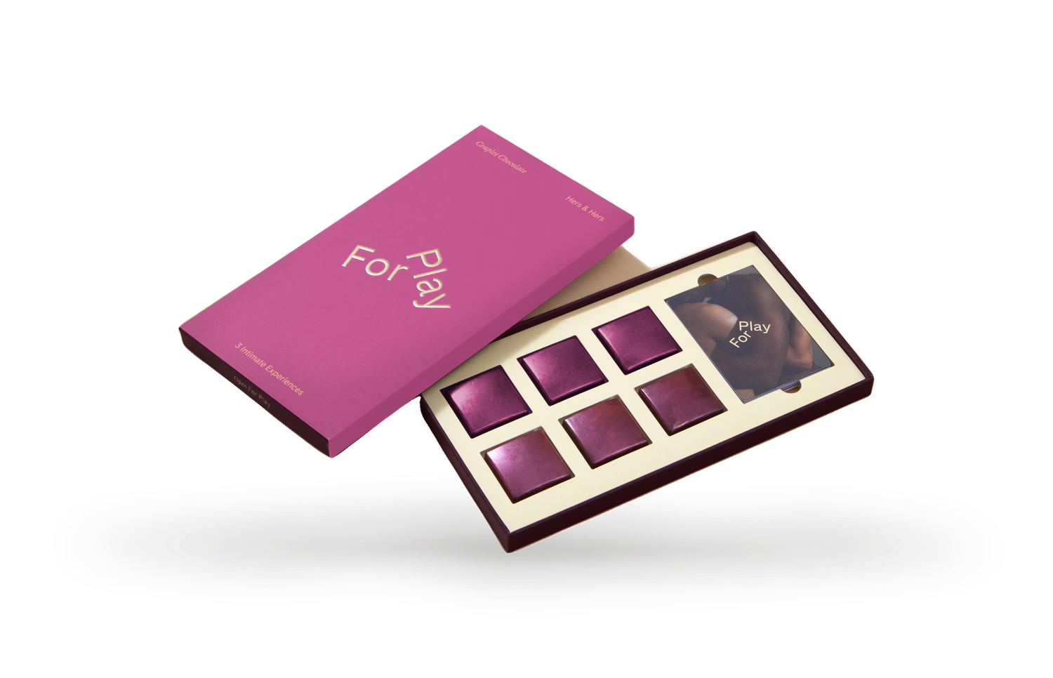 For Play couples chocolate with adaptogens, imported from the UK