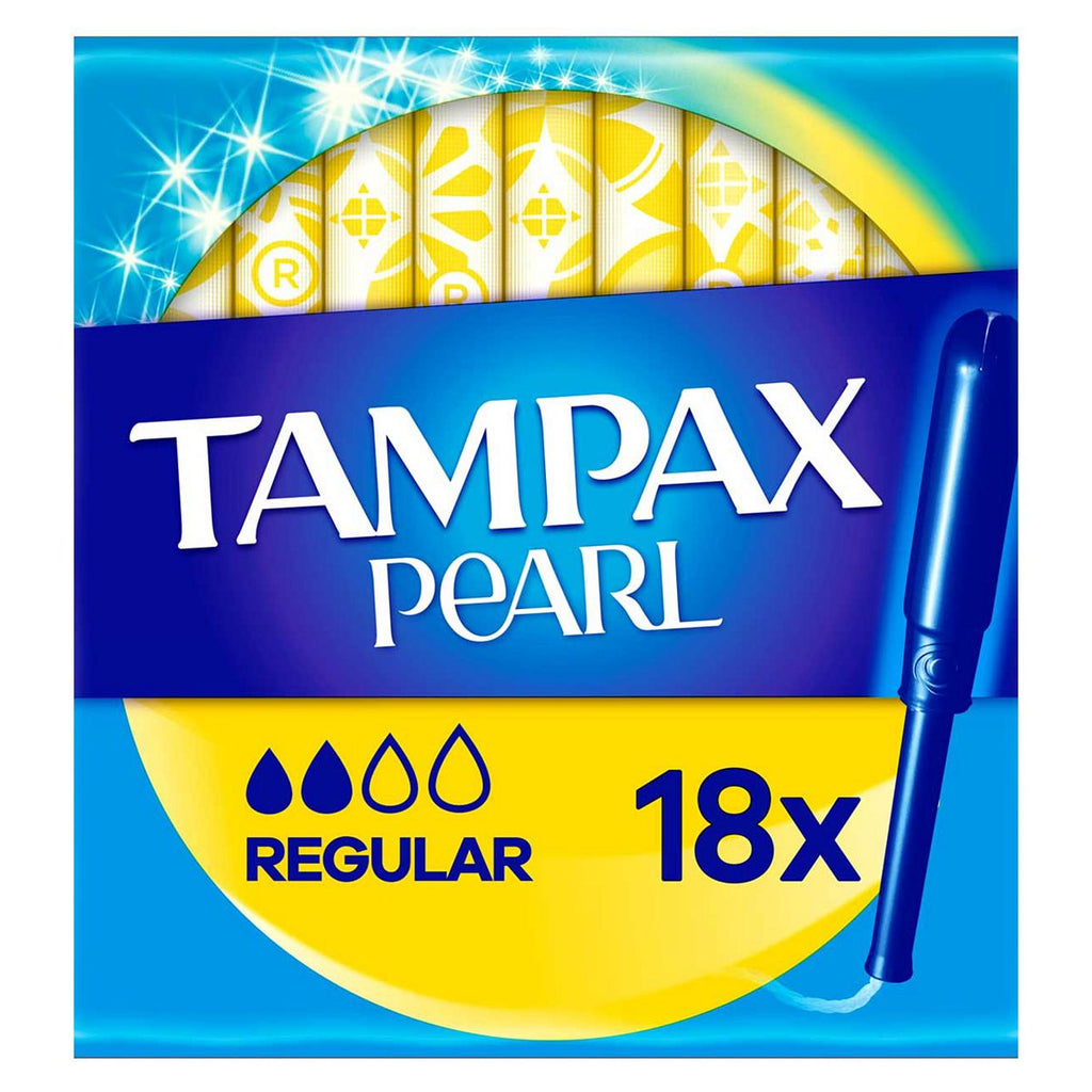 Tampax Pearl Regular Tampons Applicator 18X