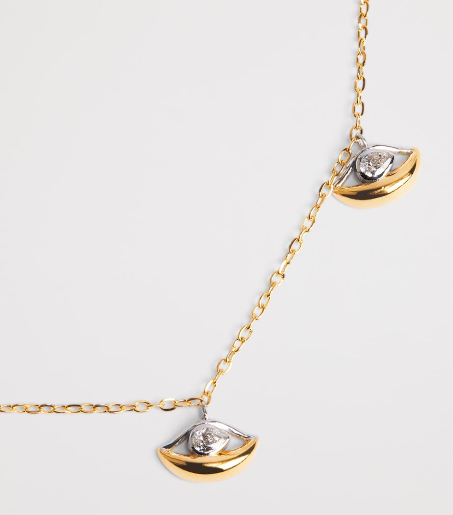 L'Atelier Nawbar gold and diamond Salvatore choker from N93 collection (British brand)