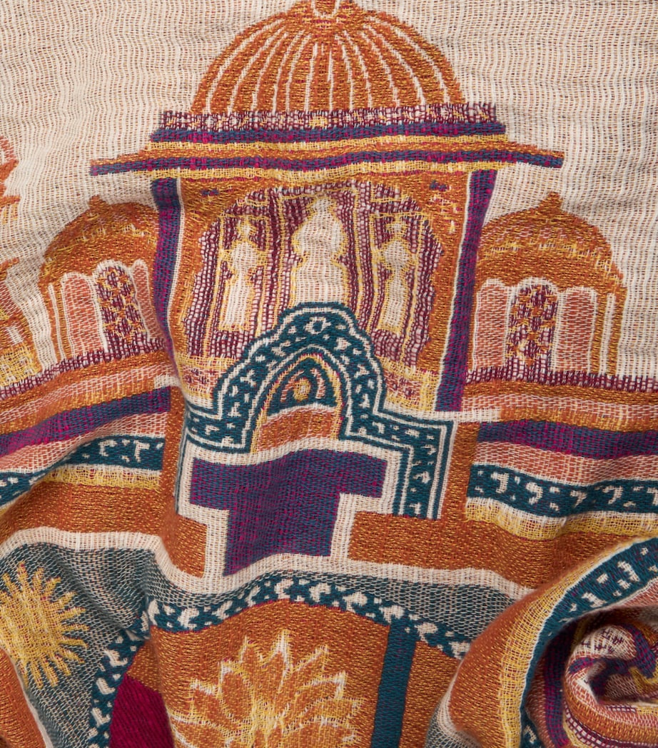 Etro Baumwoll Mandala Shanti Überwurf 140 cm x 180 cm - Britisches Produkt