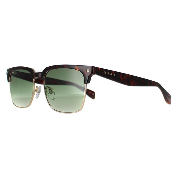 Ted Baker Floyd men's sunglasses brown semi rimless, UK version