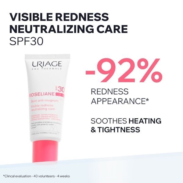 Uriage Roseliane anti-redness face cream SPF30 40ml - British product