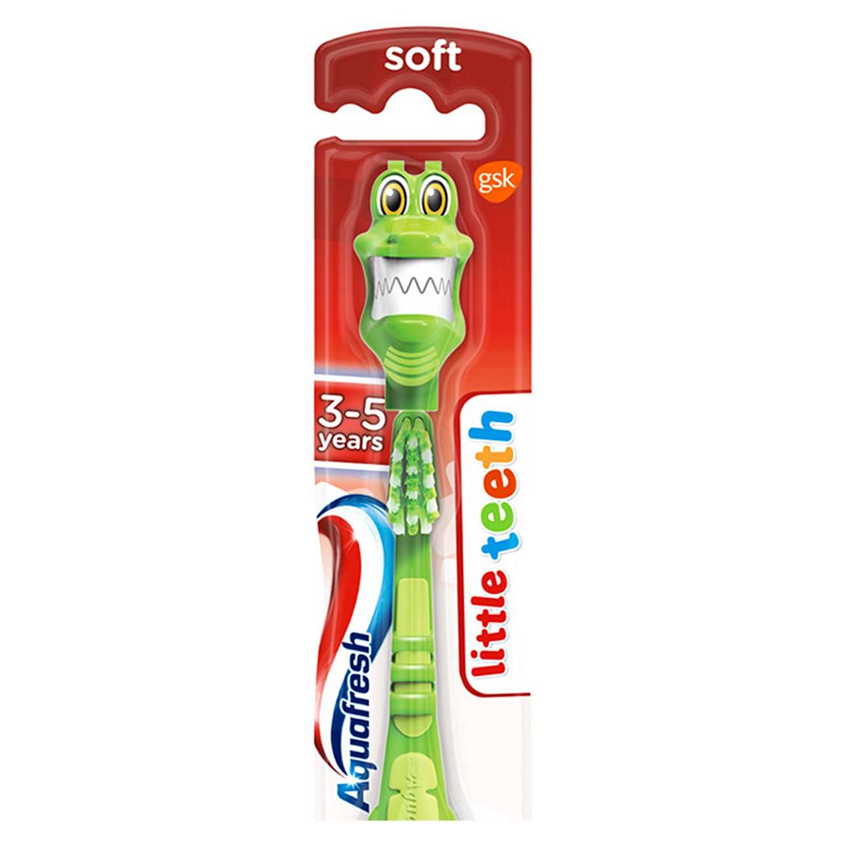 Aquafresh Little Teeth Toothbrush for Kids 3-5 Years GOODS Boots   