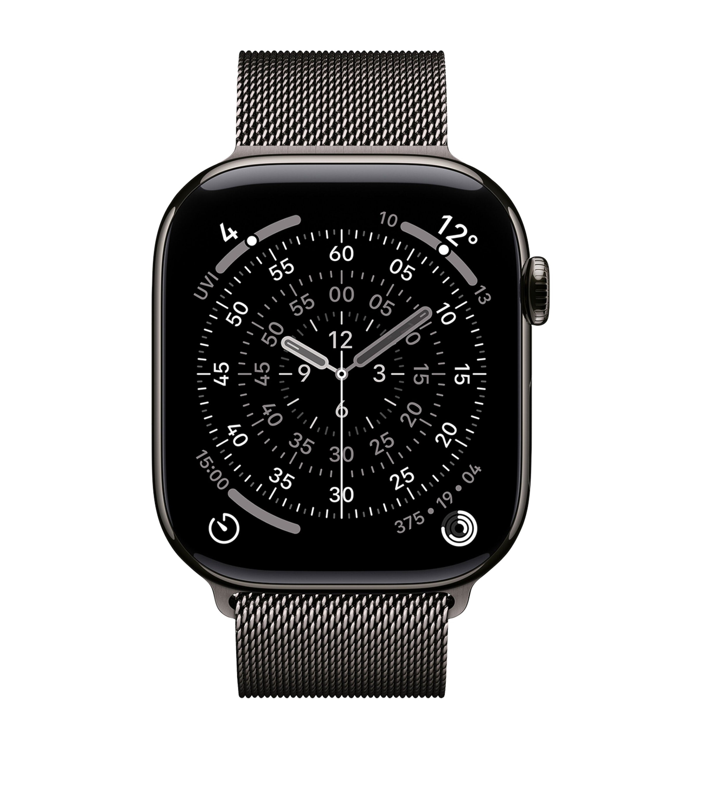 Apple Watch Series 11 Titanium with Slate Milanese Loop 46mm - British product