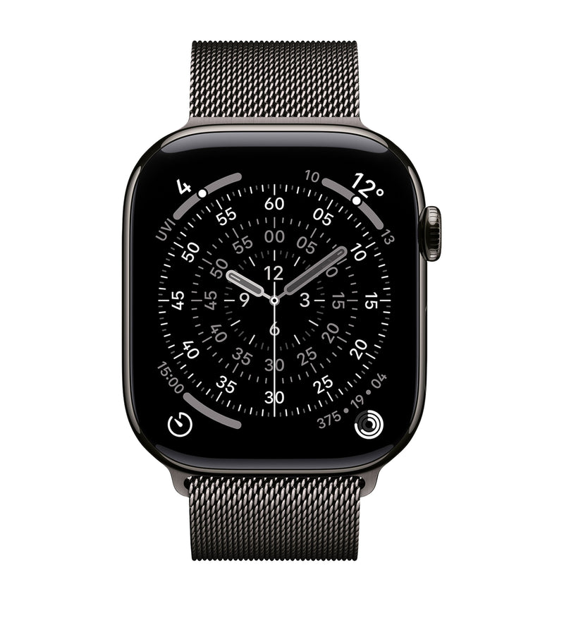 Apple Watch Series 11 Titanium with Slate Milanese Loop 46mm - British product