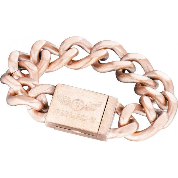 Police rose gold men's bracelet, imported from the UK