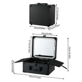 Livingandhome portable makeup case with LED mirror (British brand)