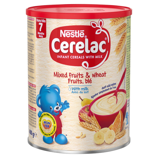Cerelac Infant Cereals with Milk Mixed Fruits & Wheat From 7 Months 400g GOODS Sainsburys   