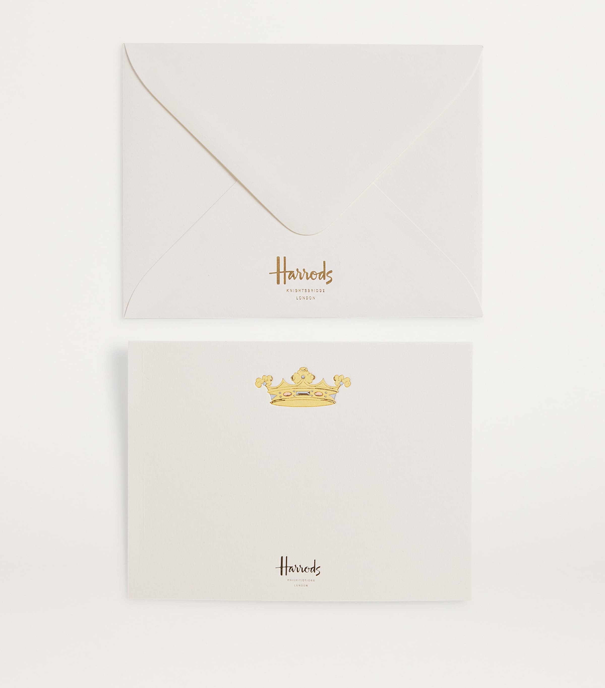 Harrods Crown Cards Pack of 10, UK version