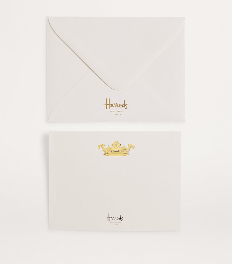 Harrods Crown Cards Pack of 10, UK version