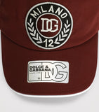 Dolce&Gabbana Kids cotton logo baseball cap - British product