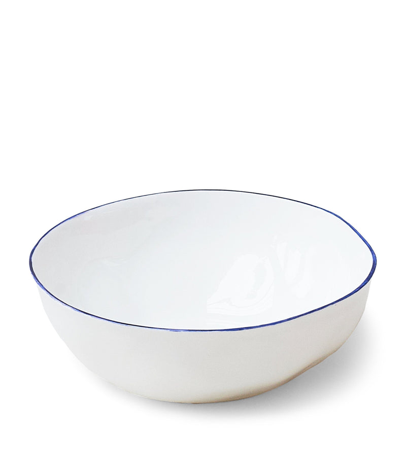 Feldspar cobalt cereal bowls set of 4 16cm - British product