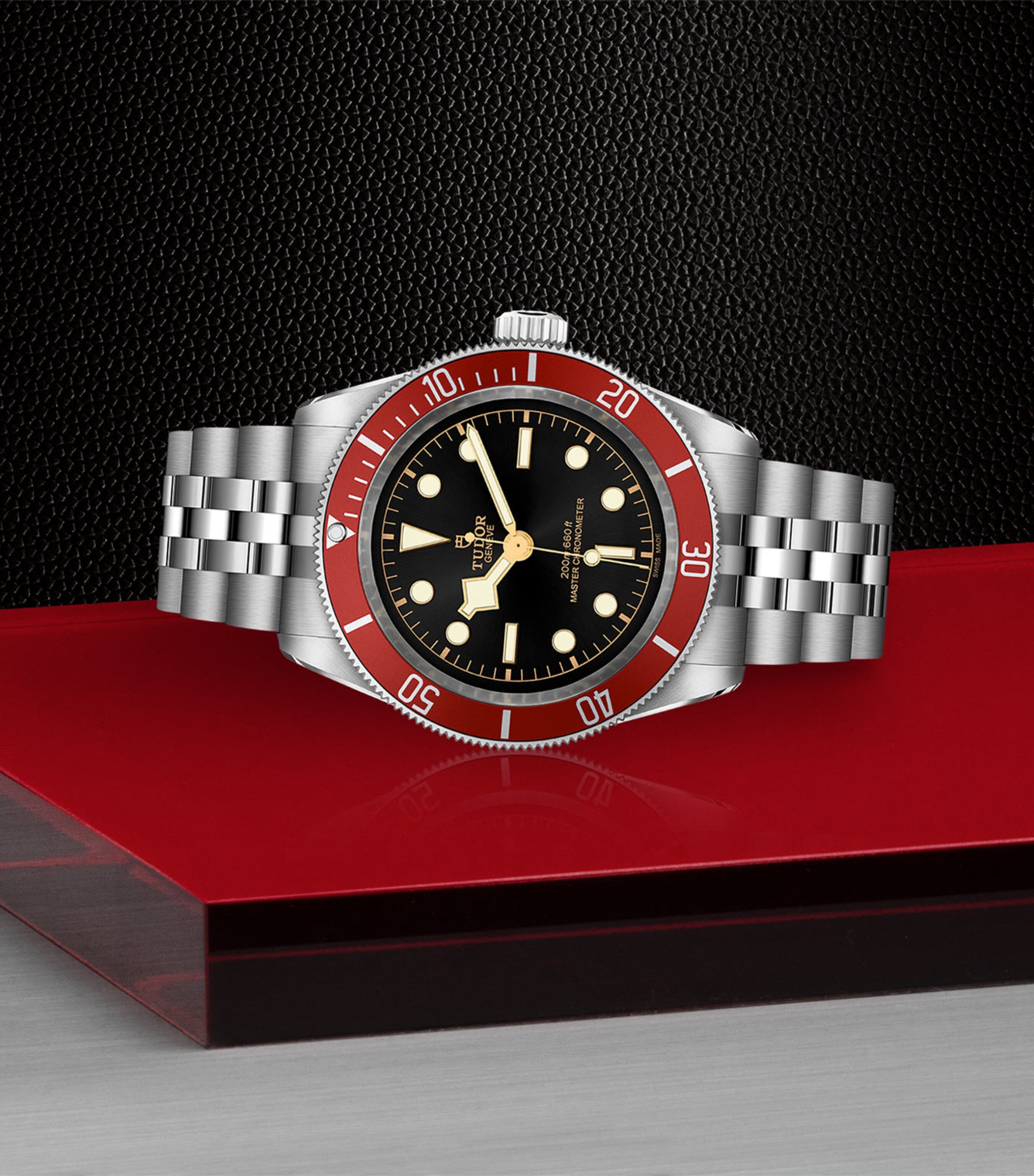 Tudor Black Bay stainless steel watch 41mm (British brand)