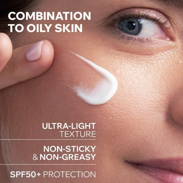Uriage Hyseac mattifying fluid SPF50+ 50ml, imported from the UK