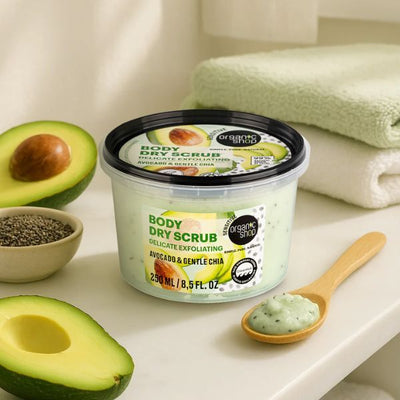 Organic Shop Trockenpeeling Körper Avocado Chia 250ml