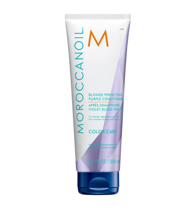 Harrods Moroccanoil Blonde Perfecting Purple Hair Conditioner 200ml- Buy online at McGrocer