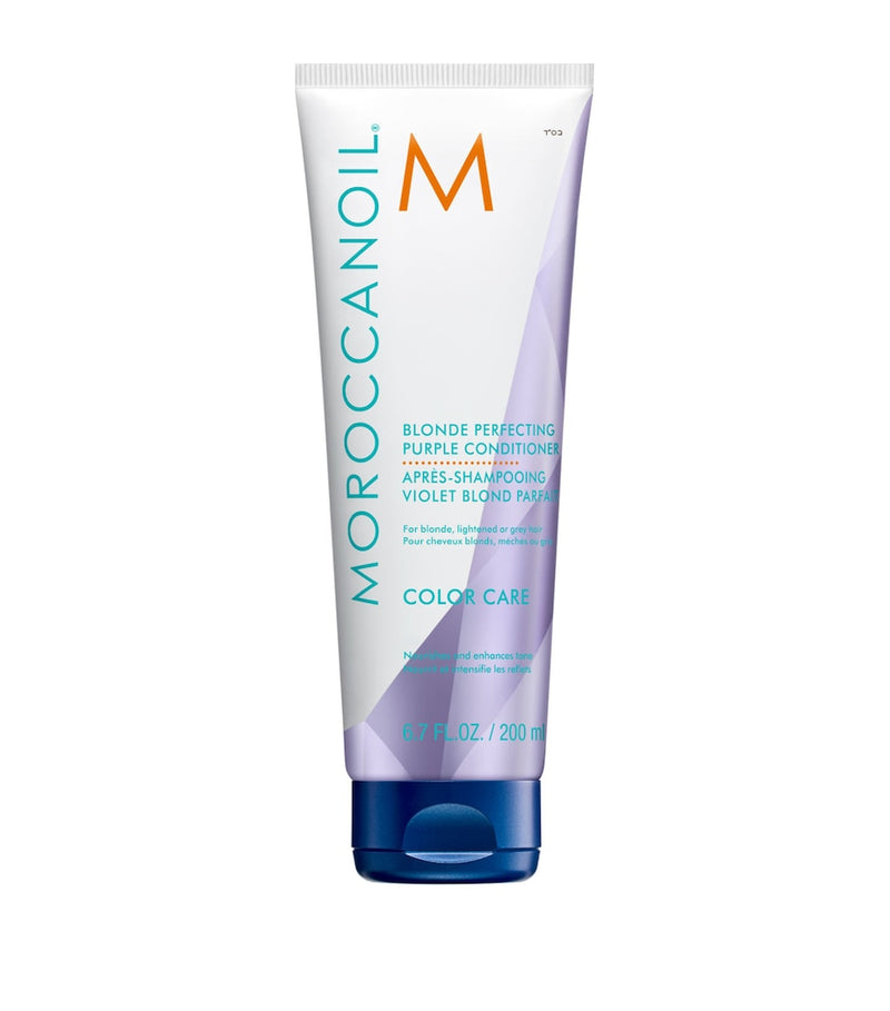 Moroccanoil Blonde Perfecting Purple hair conditioner 200ml, imported from the UK
