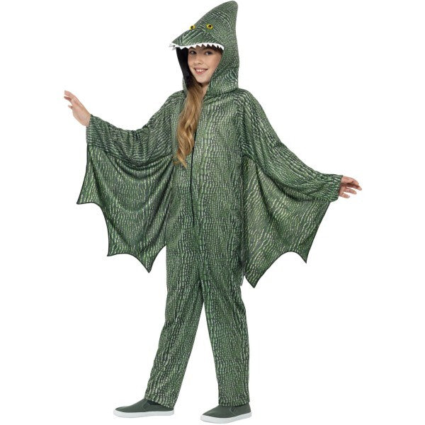 Smiffys pterodactyl costume green - British product