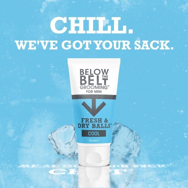 Below The Belt Grooming Fresh & Dry Balls Cool 75Ml GOODS Superdrug   