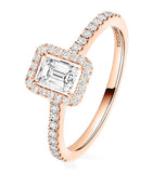 Messika Joy Roségold-Diamantring 0,45 Karat (Britische Marke)