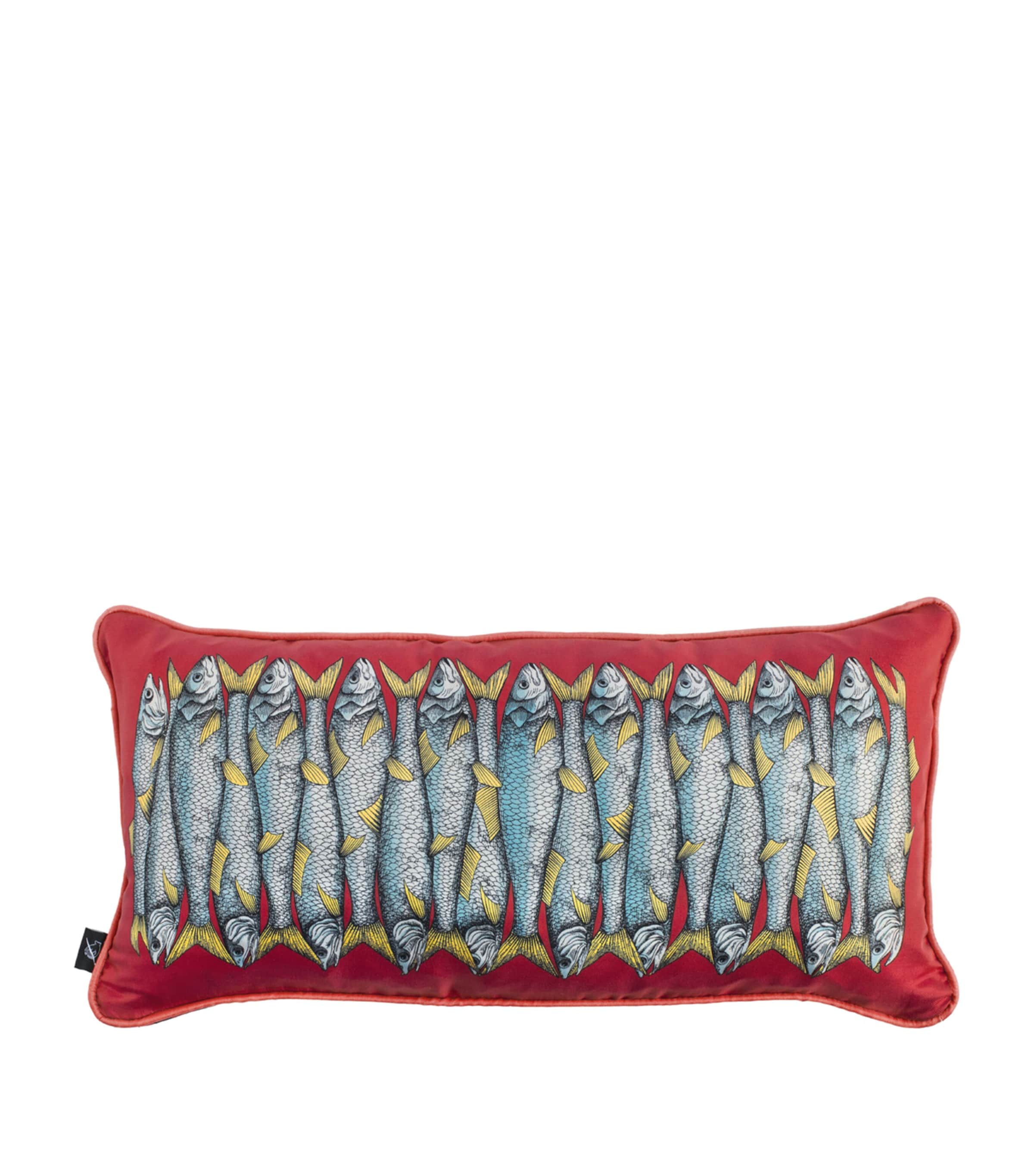 Fornasetti sardine cushion 45cm x 45cm - British product