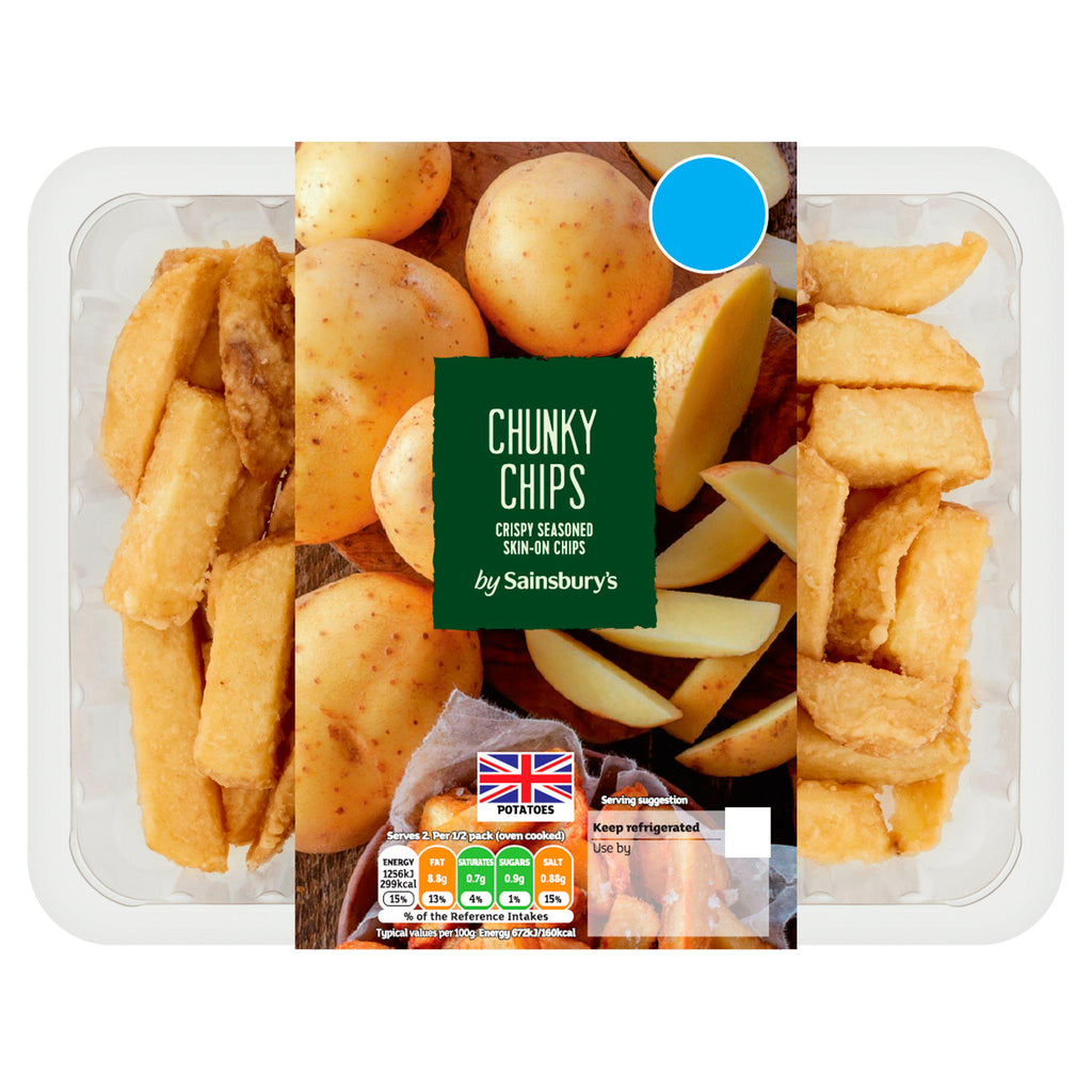 Sainsbury's Chunky Chips 450g