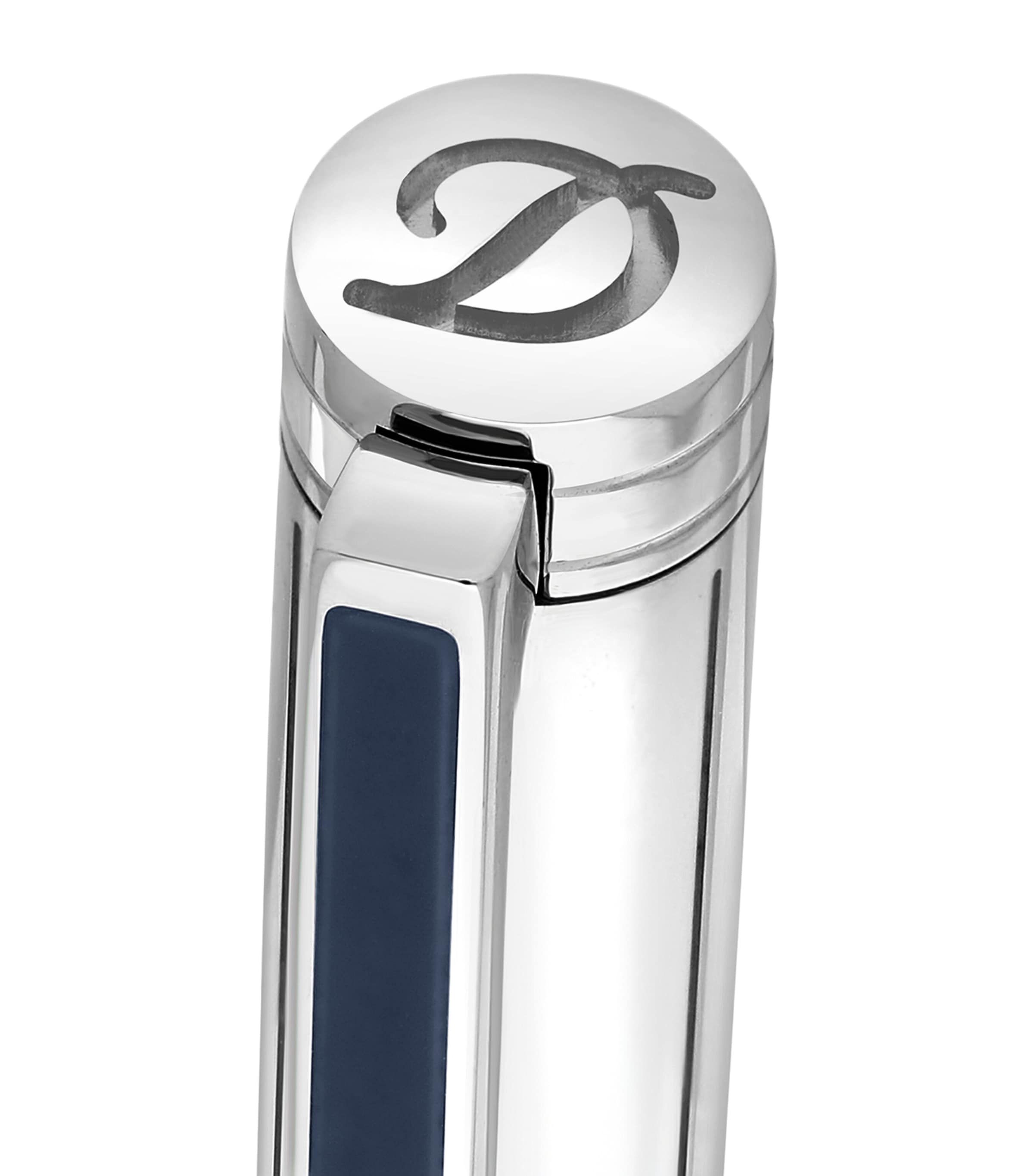 S.T. Dupont ballpoint pen Palladium Lacquer Classique (British brand)