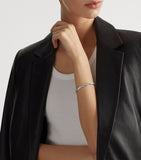 Graff white gold diamond bangle 4mm (British brand)