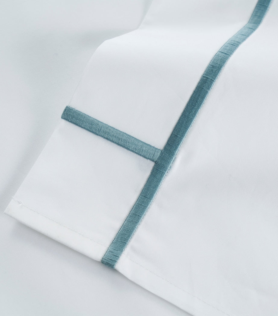 Yves Delorme Athena Super King Flat Sheet 270cm x 295cm (British brand)
