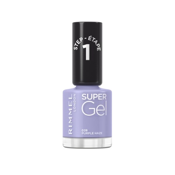 Rimmel Supergel 028 Purple Haze 12Ml GOODS Superdrug   