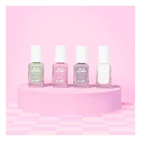 Barry M Whirl White Quick Dry Nail Paint - British product